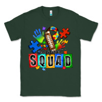 Sports Green american football support squad autism Classic Tee - Zillion Design Studio