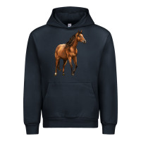 Navy Quarter Horse Urban Hoodie - LillyAllenDesigns