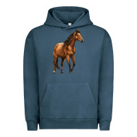 Pigment Midnight Navy Quarter Horse Urban Hoodie - LillyAllenDesigns