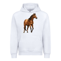 White Quarter Horse Urban Hoodie - LillyAllenDesigns