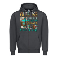 Smoke give me coffee to get me started Zipper Hoodie - texasbilliewilder