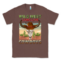 Chestnut wild west long live cowboys Classic Tee - texasbilliewilder