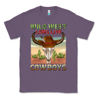 Lavender wild west long live cowboys Classic Tee - texasbilliewilder