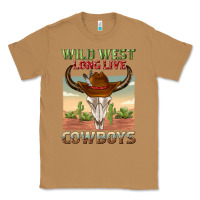 Toasted Coconut wild west long live cowboys Classic Tee - texasbilliewilder