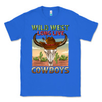 Wild West Long Live Cowboys Classic Tee | Teevron