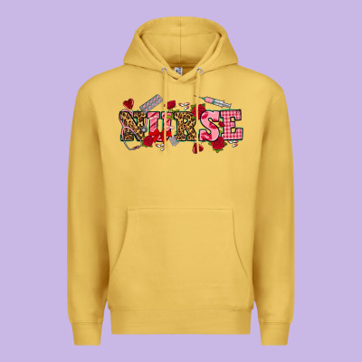 Valentines Day Nurse Premium Hoodie Designed By Nancycooperartshop