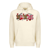 Sandshell valentines day nurse Premium Hoodie - NancyCooperArtShop