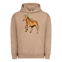 Pigment Burro Haflinger Horse Urban Hoodie - LillyAllenDesigns