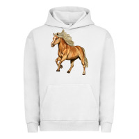 Pigment Lunar Rock Haflinger Horse Urban Hoodie - LillyAllenDesigns