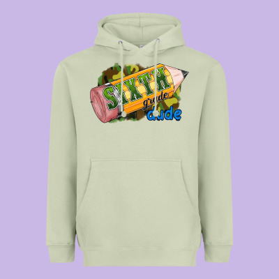 Sixth Grade Dude Heavyweight Hoodie Designed By Ranaportraitstore