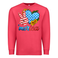 Cardinal america with heart Premium Sweatshirt - HRA Design Shop