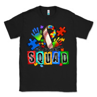 Black baseball support squad autism Classic Tee - Zillion Design Studio