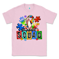 Bubblegum Pink baseball support squad autism Classic Tee - Zillion Design Studio
