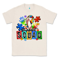 Natural baseball support squad autism Classic Tee - Zillion Design Studio