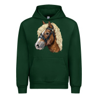 Forest Green Haflinger Avelignese Horse Urban Hoodie - LillyAllenDesigns