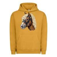 Pigment Peanut Butter Haflinger Avelignese Horse Urban Hoodie - LillyAllenDesigns