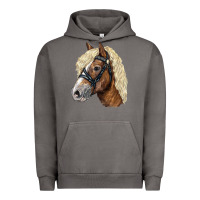 Pigment Tornado Haflinger Avelignese Horse Urban Hoodie - LillyAllenDesigns