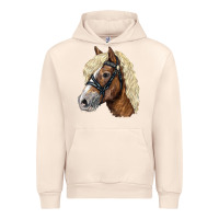 Sandshell Haflinger Avelignese Horse Urban Hoodie - LillyAllenDesigns