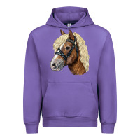 Tulip Haflinger Avelignese Horse Urban Hoodie - LillyAllenDesigns