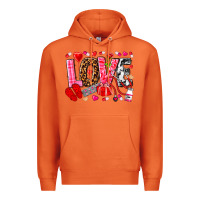 Carrot valentines day love nurse Premium Hoodie - NancyCooperArtShop