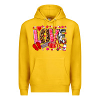 Lemon valentines day love nurse Premium Hoodie - NancyCooperArtShop