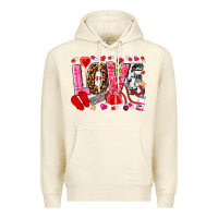 Sandshell valentines day love nurse Premium Hoodie - NancyCooperArtShop
