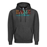Charcoal Heather home sweet home Zipper Hoodie - texasbilliewilder