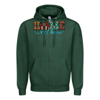 Sports Green home sweet home Zipper Hoodie - texasbilliewilder