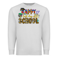 Dove Grey happy last day of school Premium Sweatshirt - CowhideDigitalArt
