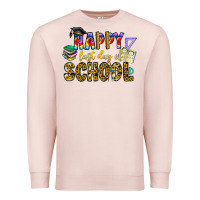 Pale Pink happy last day of school Premium Sweatshirt - CowhideDigitalArt