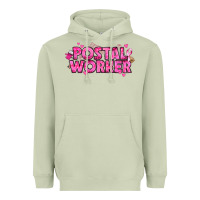 Matcha Breast Cancer Postal Worker Heavyweight Hoodie - texasbilliewilder