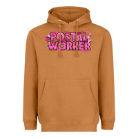 Meerkat Breast Cancer Postal Worker Heavyweight Hoodie - texasbilliewilder