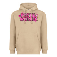 Mushroom Breast Cancer Postal Worker Heavyweight Hoodie - texasbilliewilder
