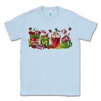 Dusty Blue wine coffee cups Classic Tee - texasbilliewilder