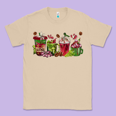 Classic Tee wine coffee cups