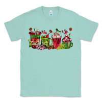 Seafoam wine coffee cups Classic Tee - texasbilliewilder