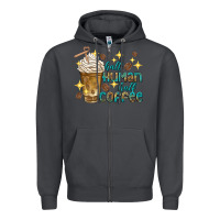 Smoke half human half coffee Zipper Hoodie - texasbilliewilder