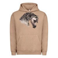 Pigment Burro Arabian Horse Urban Hoodie - LillyAllenDesigns