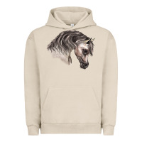 Pigment French Oak Arabian Horse Urban Hoodie - LillyAllenDesigns