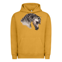 Pigment Peanut Butter Arabian Horse Urban Hoodie - LillyAllenDesigns