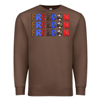Chestnut 4th of july freedom Premium Sweatshirt - HRA Design Shop