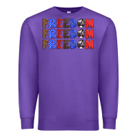 Purple 4th of july freedom Premium Sweatshirt - HRA Design Shop