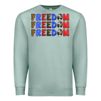 Seafoam 4th of july freedom Premium Sweatshirt - HRA Design Shop