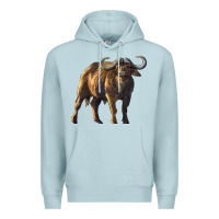 Blue Mist Buffalo Premium Hoodie - LillyAllenDesigns