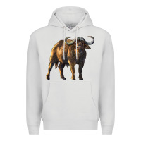 Dove Grey Buffalo Premium Hoodie - LillyAllenDesigns