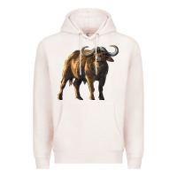 Pale Pink Buffalo Premium Hoodie - LillyAllenDesigns