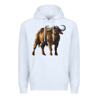 White Buffalo Premium Hoodie - LillyAllenDesigns