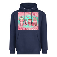 Navy best mom ever coffee cups Heavyweight Hoodie - Zillion Design Studio