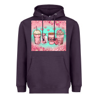 Plum best mom ever coffee cups Heavyweight Hoodie - Zillion Design Studio