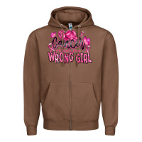 Chestnut cancer picked the wrong girl Zipper Hoodie - RanaPortraitStore